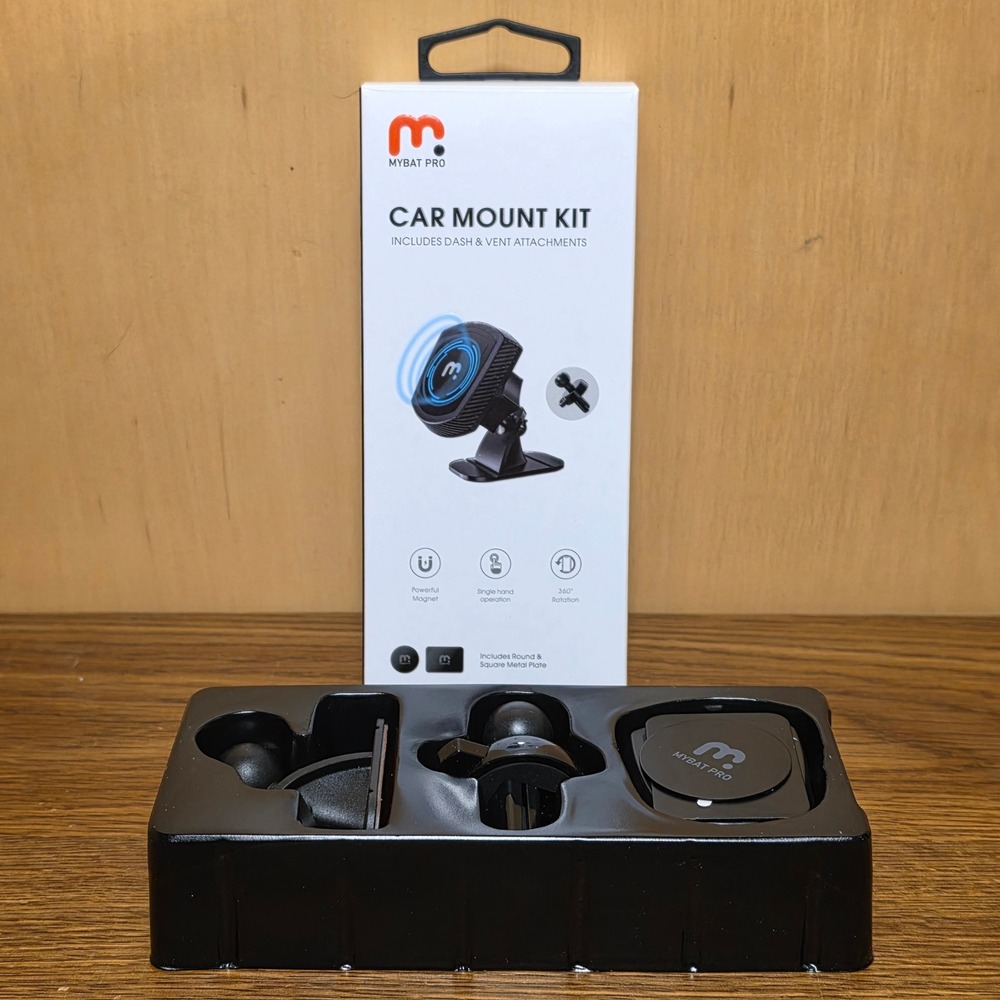MyBat Pro Magnetic Car Phone Mount Kit Dash Vent 360° ROTHMNVEH021 New *